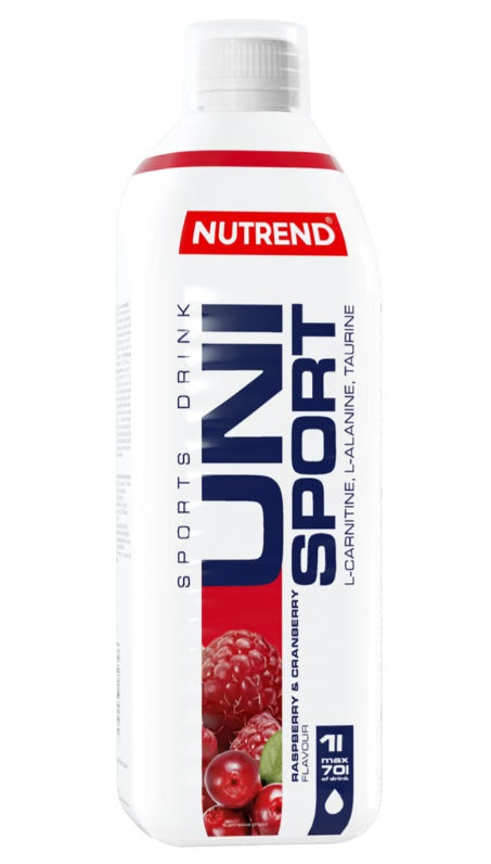 Nutrend Unisport, vaarikas ja jõhvikas - 1000 ml.
