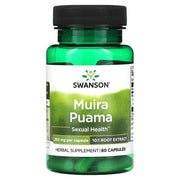 Swanson Muira Puama, 250 mg (10:1) – 60 kapslit