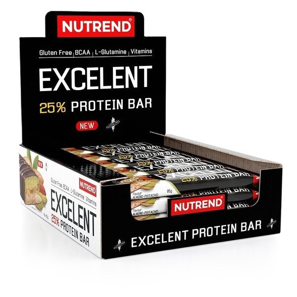 Nutrend Excelent 25% valgupatukka, soolakaramelli maitsega – 18 x 85 g