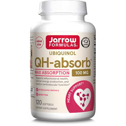 Jarrow Formulas Ubiquinol QH - omastatav, 100 mg - 120 kapslit
