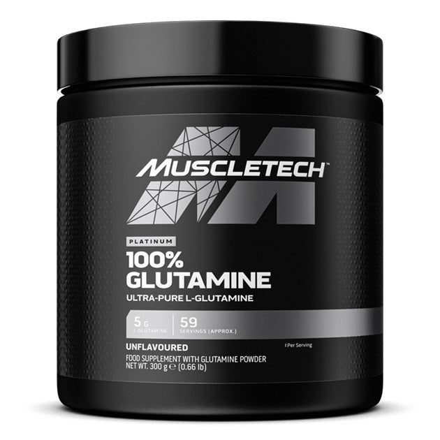 MuscleTech Platinum 100% glutamiin – 300 g