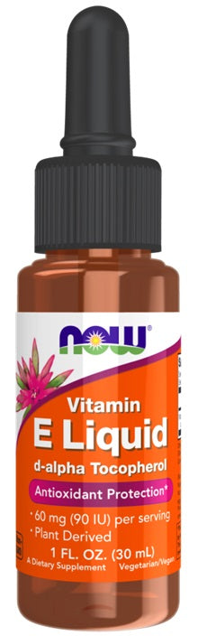 Produkto nuotrauka: NOW Foods Vitamin E Liquid - 30 ml.