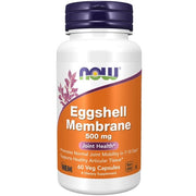 NOW Foods Eggshell Membrane, 500 mg – 60 kapslit