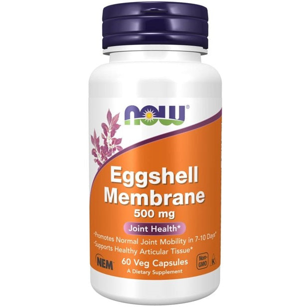 NOW Foods Eggshell Membrane, 500 mg – 60 kapslit
