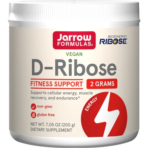 Jarrow Formulas D-riboosi pulber – 200 g