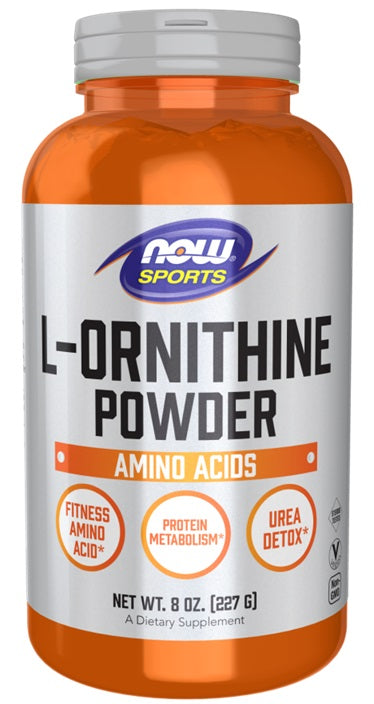 NOW Foods L-ornitiin, pulber – 227 g