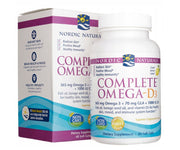 Nordic Naturals Complete Omega - D3, 565 mg sidrunimaitseline – 60 kapslit