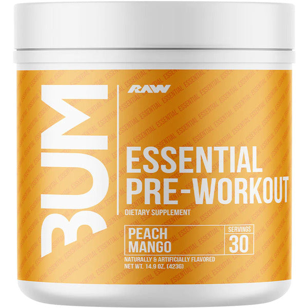 Raw Nutrition CBUM Essential enne treeningut, virsiku- ja mangomaitseline – 423 g