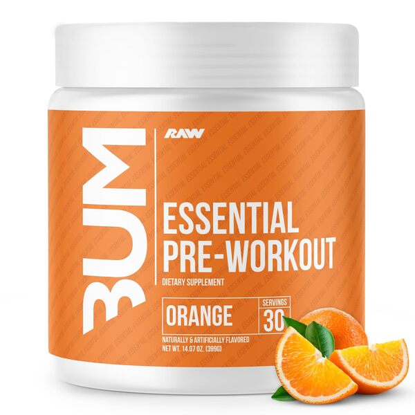 Raw Nutrition CBUM Essential enne treeningut, apelsinimaitseline – 399 g