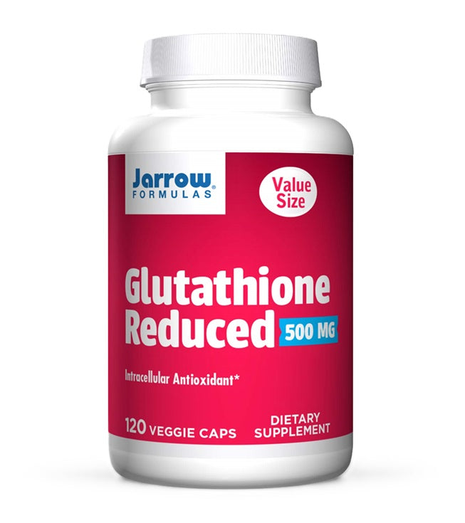 Jarrow Formulas, redutseeritud glutation, 500 mg, 120 kapslit