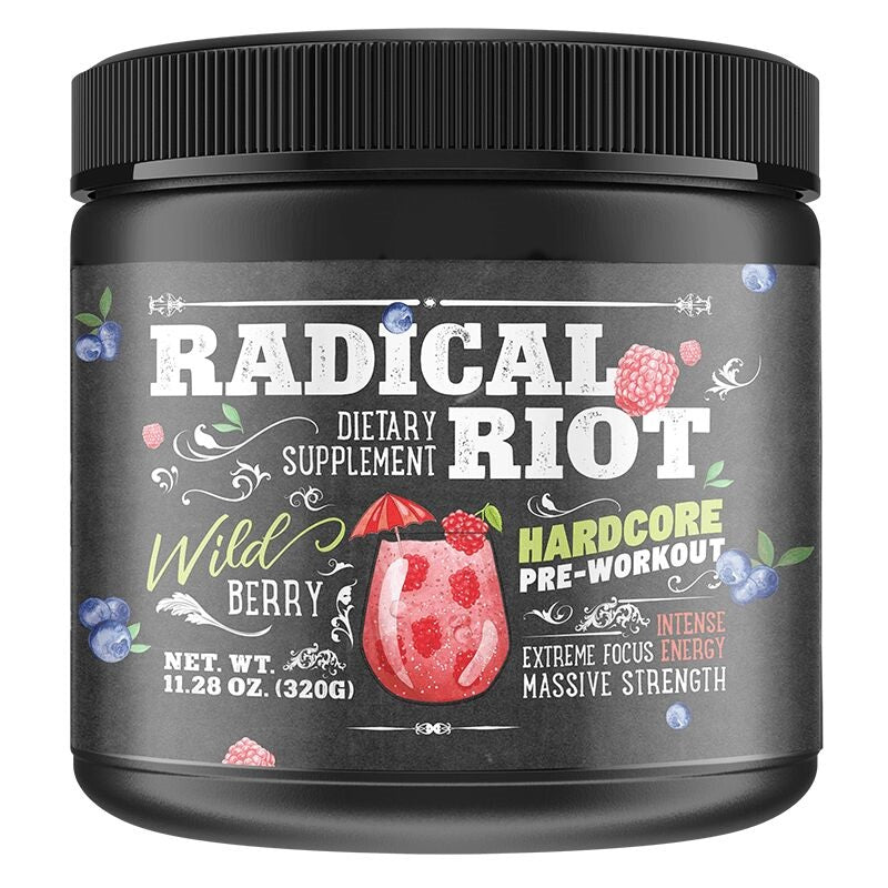 American Supps Radical Riot, metsmarja maitsega – 340 g