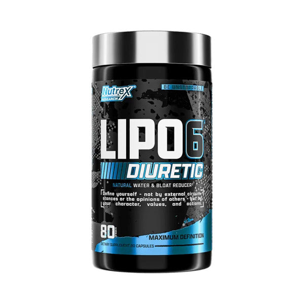 Nutrex Lipo - 6 diureetikum - 80 kapslit