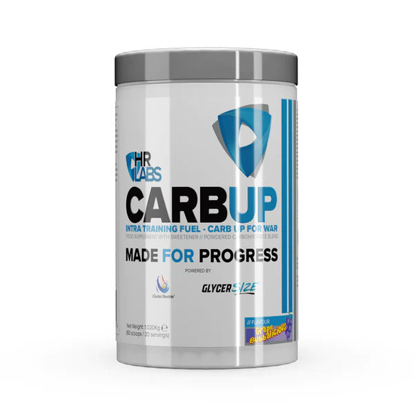 HR Labs Carb Up - Carb Up For War, viinamarjamaitseline, Bubbalicious - 1020 g