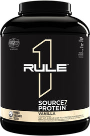 Rule One Source7 valgud, vanillijäätis – 2260 g
