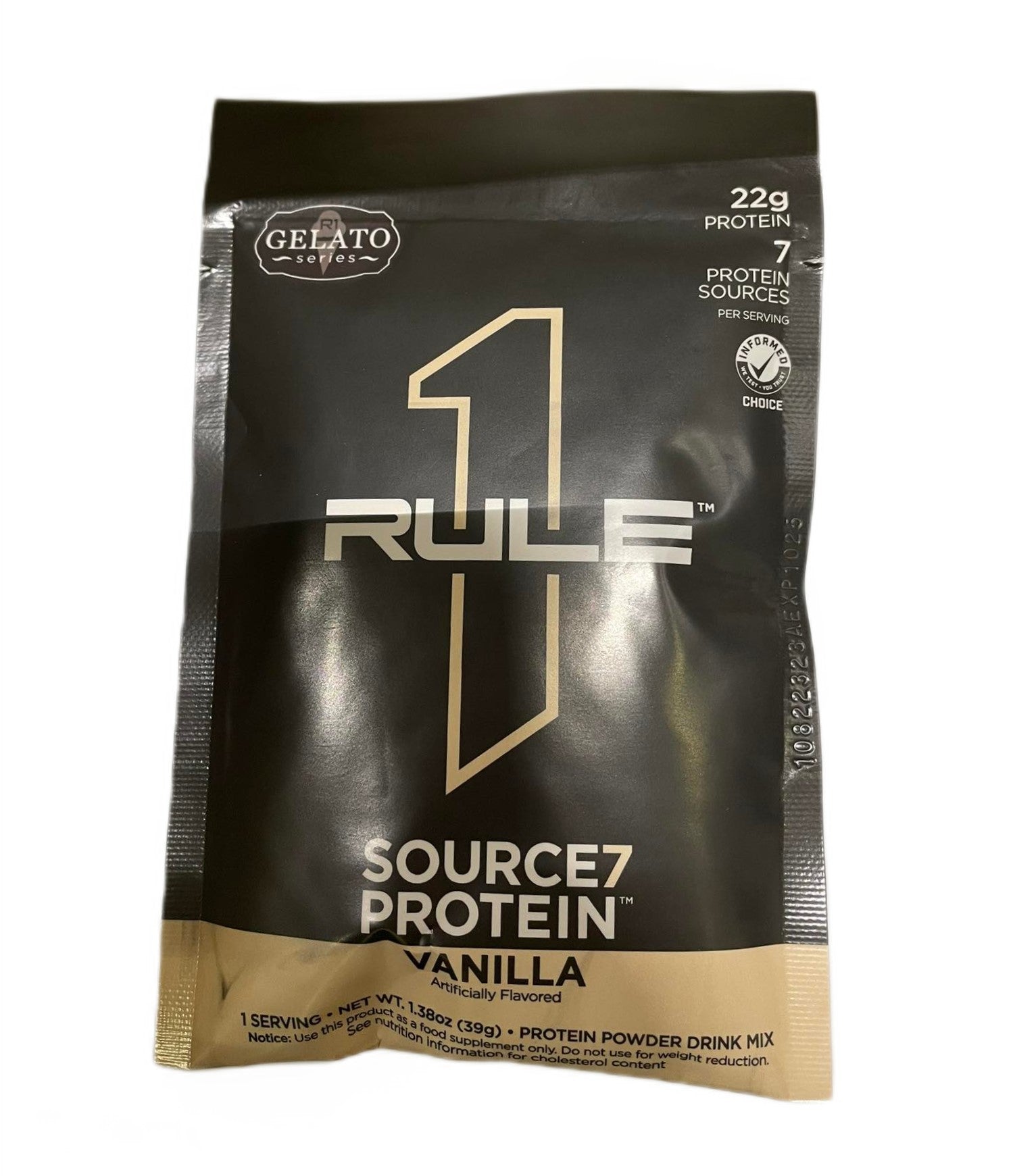 Rule One Source7 Protein, vanillijäätis – 39 g (1 portsjon)