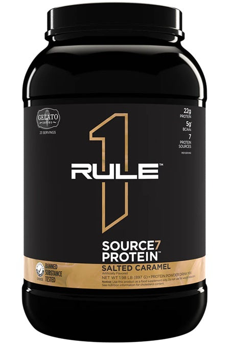 Rule One Source7 soolase karamelliga proteiinijäätis – 897 g