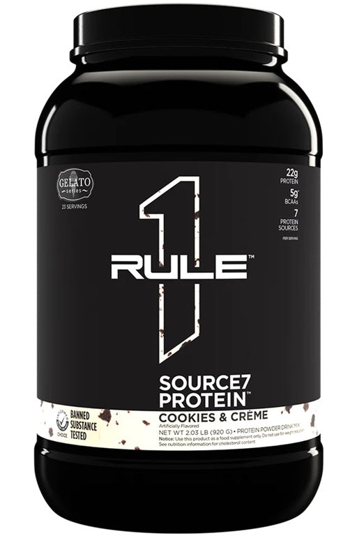 Rule One Source7 valgu küpsised kreemja jäätisega – 920 g