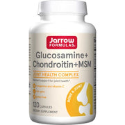 Jarrow Formulas Glucosamine + Chondroitin + MSM – 120 kapslit