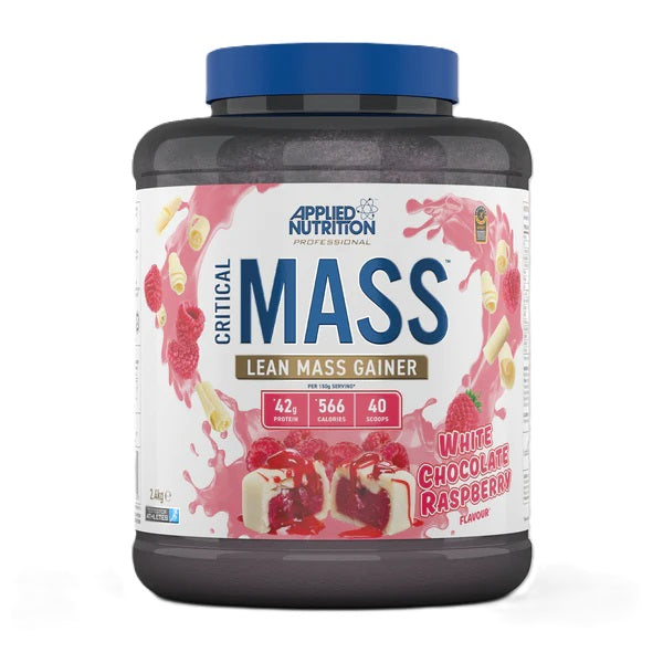 Applied Nutrition Critical Mass – valge šokolaadi ja vaarikatega – 2400 g