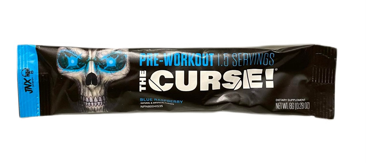 JNX Sports The Curse!, musta vaarika maitse – 8 g (1 portsjon)