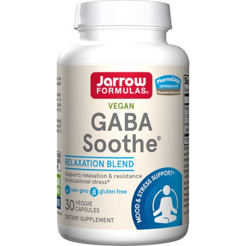 Jarrow Formulas GABA rahustaja - 30 kapslit