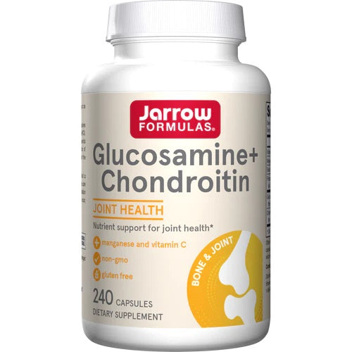 Jarrow Formulas glükoosamiin + kondroitiin - 240 kapslit