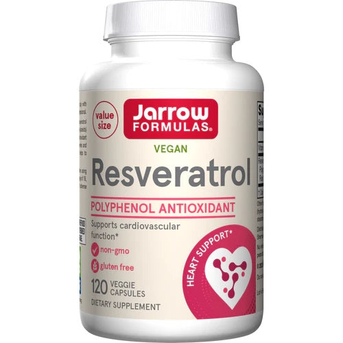 Jarrow Formulas resveratrool, 100 mg - 120 kapslit