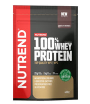 Nutrend 100% vadakuvalgu pulber, šokolaadikoogid – 400 g