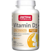 Jarrow Formulas D3-vitamiin, 2500 IU – 100 geelkapslit