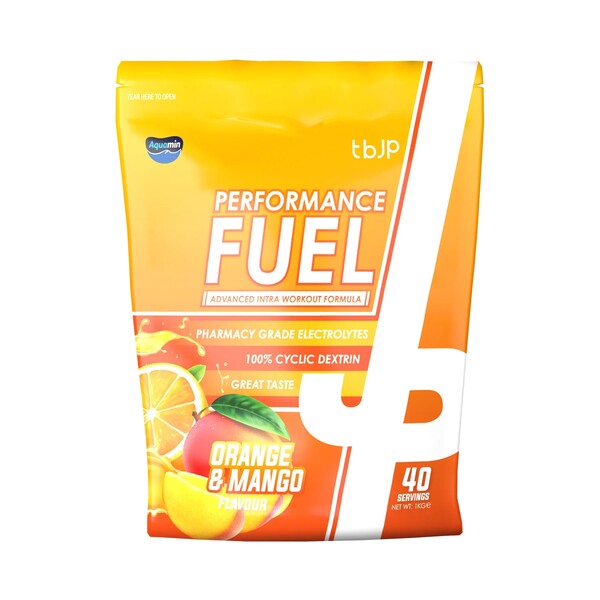 Trained by JP Performance Fuel, apelsini- ja mangomaitseline – 1000 g