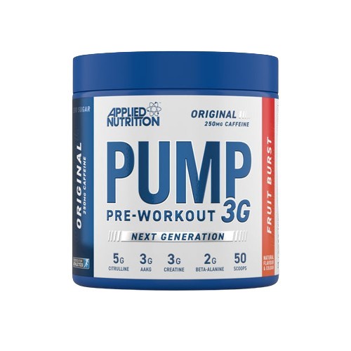 Applied Nutrition Pump 3G enne treeningut, puuviljamaitseline – 375 g