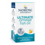 Nordic Naturals Ultimate Omega, 1280 mg sidrunimaitseline – 120 kapslit
