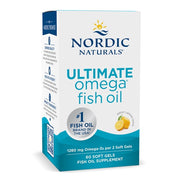 Nordic Naturals Ultimate Omega, 1280 mg, sidrunimaitseline – 60 kapslit