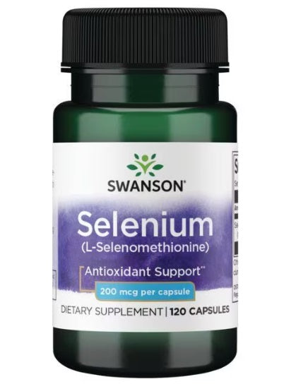 Swanson seleen, 200 mcg – 120 kapslit