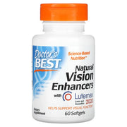 Doctor's Best Natural Vision Enhancers – 60 kapslit