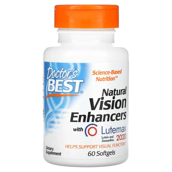 Doctor's Best Natural Vision Enhancers – 60 kapslit