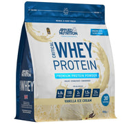Applied Nutrition Critical Whey vadakuvalgu pulber, vanillijäätis – 900 g