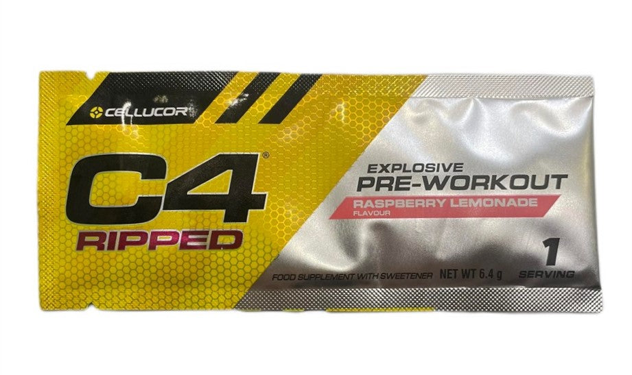 Cellucor C4 Ripped, vaarika limonaad – 6,4 g (1 portsjon)