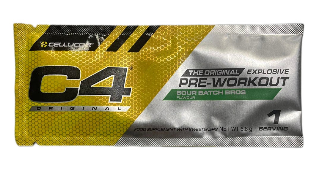 Cellucor C4 enne trenni Sour Batch Bros – 6,8 g (1 portsjon)