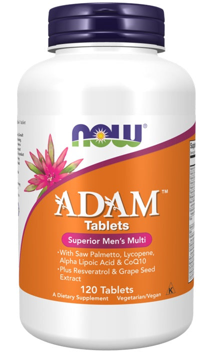NOW Foods ADAM multivitamiinid meestele – 120 tabletti