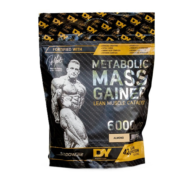 Dorian Yates Metabolism Mass Gainer, mandlimaitseline – 6000 g