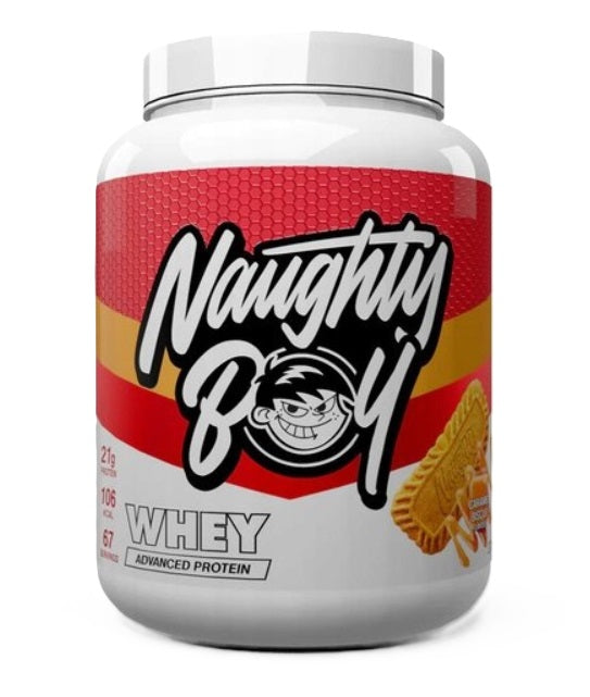 Naughty Boy Advanced Whey, karamelli küpsis – 2010 g