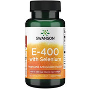 Swanson E-vitamiin seleeniga, 400 IU – 90 kapslit