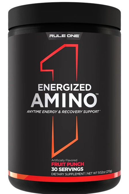 Rule One energiat andvad aminohapped, puuvilja punch – 270 g
