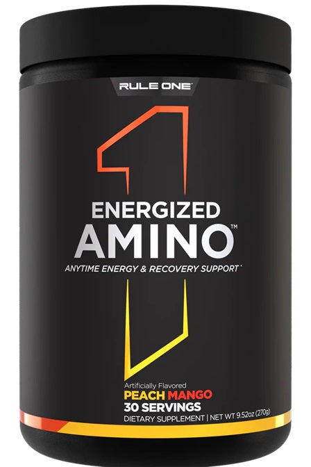 Rule One energizuotas aminorūgščių mišinys persikų ir mangų skoniu – 270 g