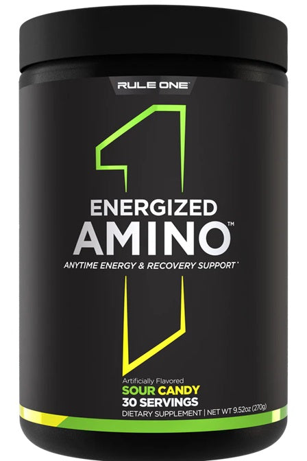 Rule One energiseeritud aminohapped, hapud kommid – 270 g