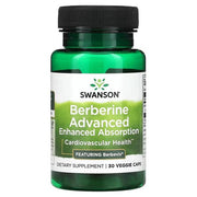 Swanson Berberine Advanced täiustatud imendumisega kapslid – 30 kapslit