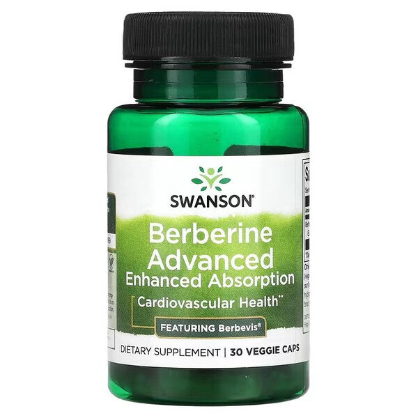 Swanson Berberine Advanced täiustatud imendumisega kapslid – 30 kapslit