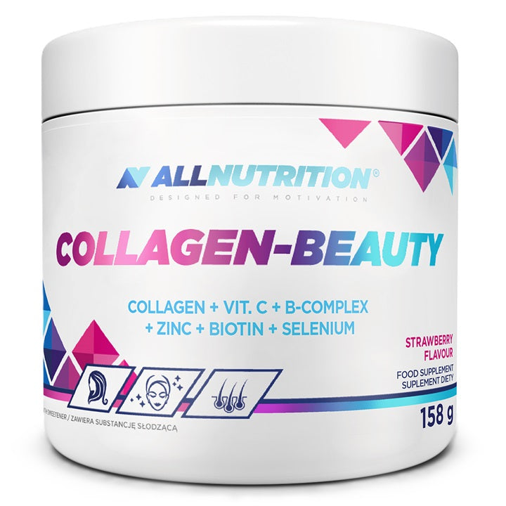 Allnutrition kollageeni ilulisand Beauty, maasikamaitseline – 158 g