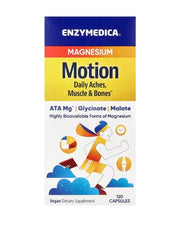 Enzymedica Magnesium Motion - 120 kapslit